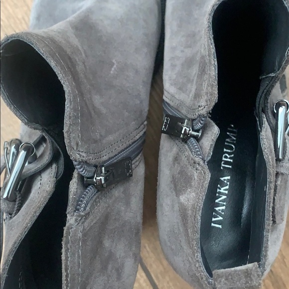 SOLD Ivanka Trump Tauren Suede Bootie - Picture 8 of 8